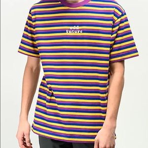 odd future men’s striped shirt